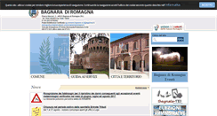 Desktop Screenshot of comune.bagnaradiromagna.ra.it